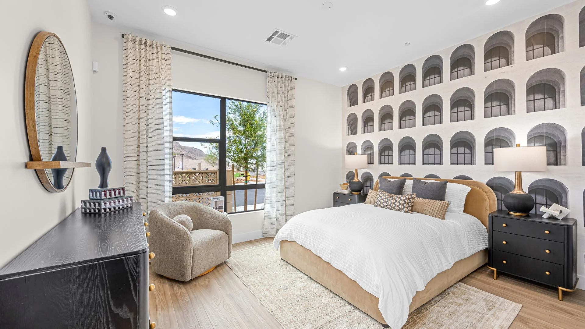 Esplanade Premier — Arched Bedroom